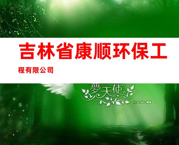 吉林省康顺环保工程有限公司